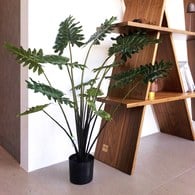 荷蘭Emerald人造植栽 蔓綠絨綠葉叢 (高95公分)