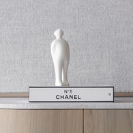 比利時Gardeco藝術擺飾 經典觀賞者 (白、高23公分)