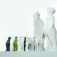 比利時Gardeco藝術擺飾 經典觀賞者 (墨灰、高23公分)