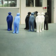 比利時Gardeco藝術擺飾 經典觀賞者 (墨灰、高23公分)