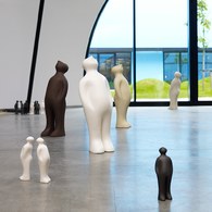 比利時Gardeco藝術擺飾 經典觀賞者 (墨灰、高23公分)