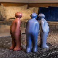 比利時Gardeco藝術擺飾 經典觀賞者 (藍、高23公分)