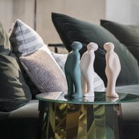 比利時Gardeco藝術擺飾 經典觀賞者 (森林綠、高23公分)