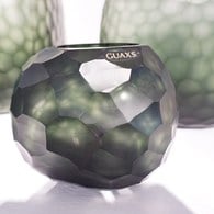 德國Guaxs玻璃燭台SOMBA系列(墨綠、高12公分)x高12公分