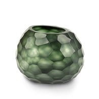 德國Guaxs玻璃燭台SOMBA系列(墨綠、高12公分)x高12公分