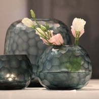 德國Guaxs玻璃花器 SOMBA系列 (洋藍、高12公分)