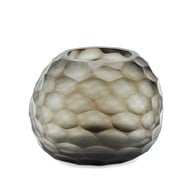 德國Guaxs玻璃花器 SOMBA系列 (煙燻灰、高12公分)