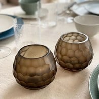 德國Guaxs玻璃花器 SOMBA系列 (煙燻灰、高12公分)