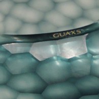 德國Guaxs玻璃花器 SOMBA系列 (洋藍、高20公分)