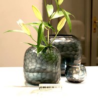 德國Guaxs玻璃花器 SOMBA系列 (洋藍、高20公分)