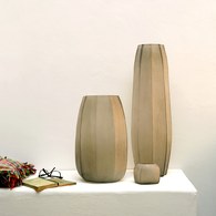 德國Guaxs玻璃花器 KOONAM系列 (煙燻灰、高68公分)
