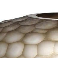 德國Guaxs玻璃桌飾 ERBSE系列 (煙燻灰、高37公分)