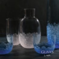 德國Guaxs玻璃水杯 OTTILIE系列 (水藍、170毫升)