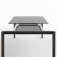 義大利HORM TANGO極致奈米可延伸餐桌 (黑、可延伸)