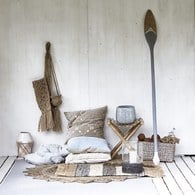 丹麥LeneBjerre 東方圖騰編織橢圓型地毯