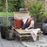 丹麥LeneBjerre 東方圖騰編織橢圓型地毯