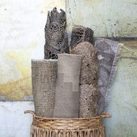 丹麥LeneBjerre 東方圖騰編織橢圓型地毯