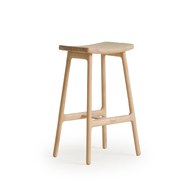 丹麥Tolv Odd 微波浪吧台椅 (橡木)