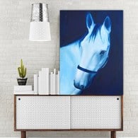 美國TwoPalms藝術掛畫 幻夢森林馬匹 (帆布、長102公分)