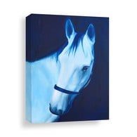 美國TwoPalms藝術掛畫 幻夢森林馬匹 (帆布、長102公分)