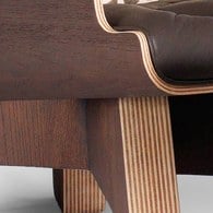 WOHAbeing TURTLE海龜系列高背款休憩椅 (棕)