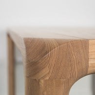 荷蘭Zuiver倒角設計餐桌 (梣木)