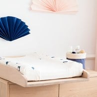 西班牙Nobodinoz 橡木尿布更換台